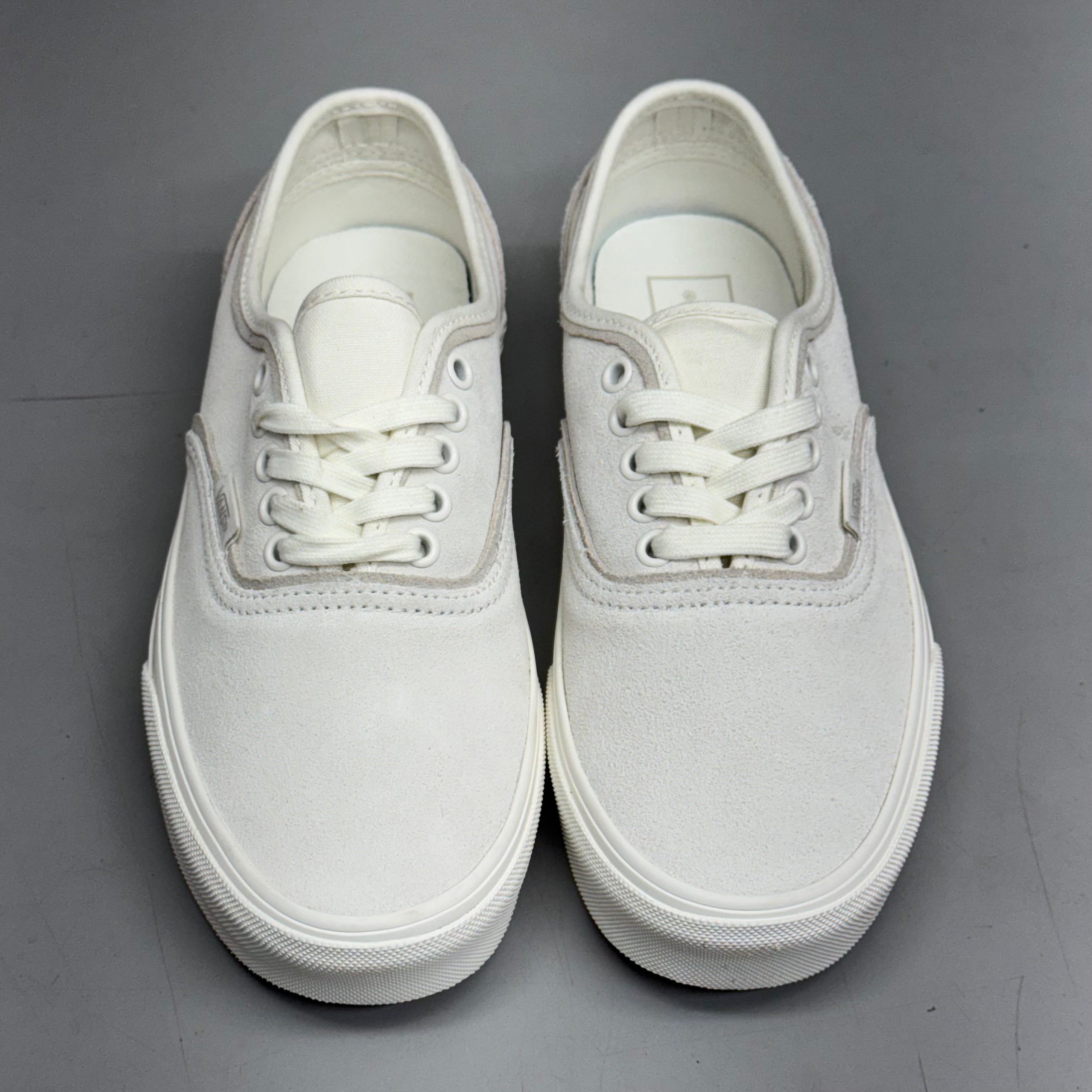 VANS Authentic Sliver Sneakers Shoes Mens's Sz 12 White/White VN000D6DWWW