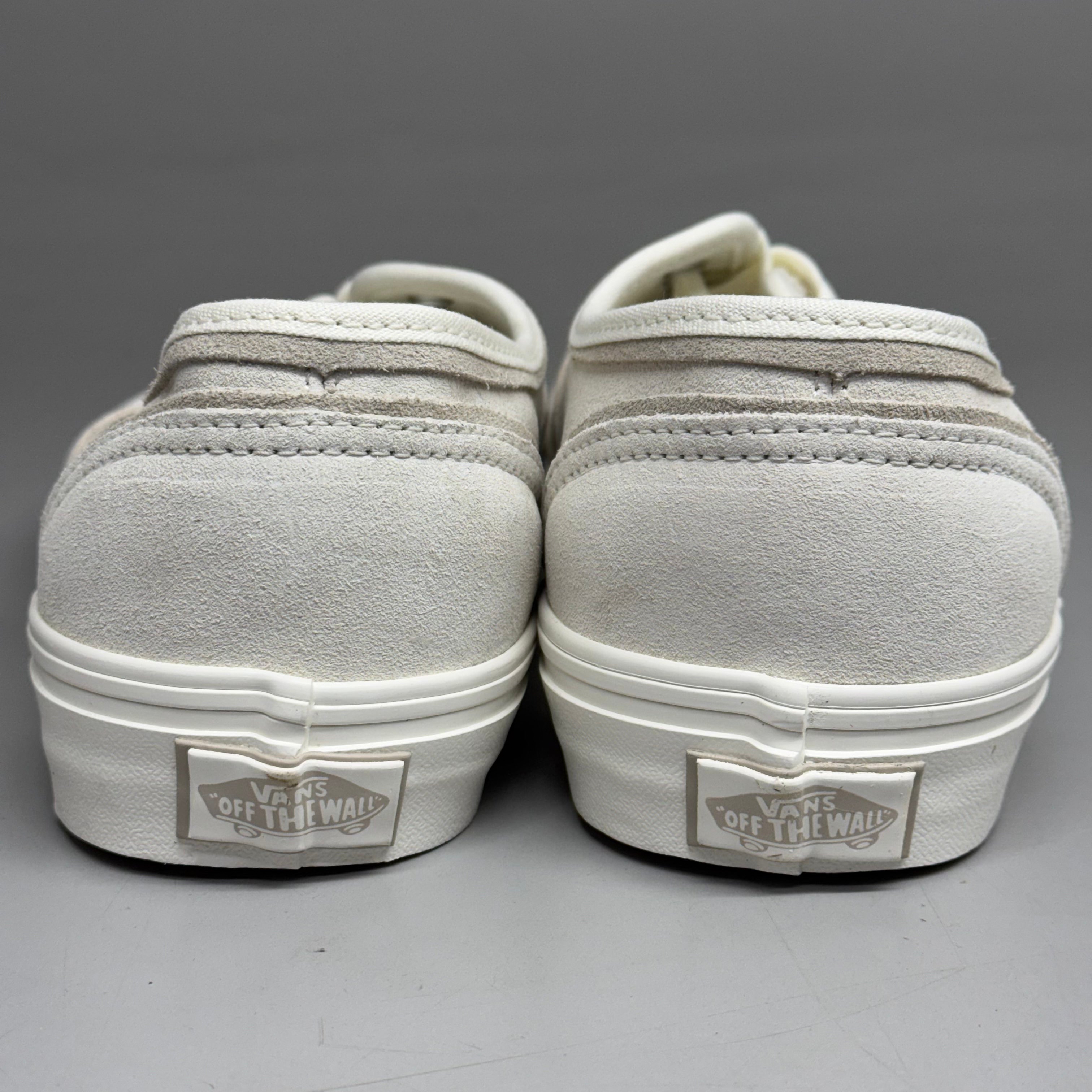 VANS Authentic Sliver Sneakers Shoes Mens's Sz 11 White/White VN000D6DWWW