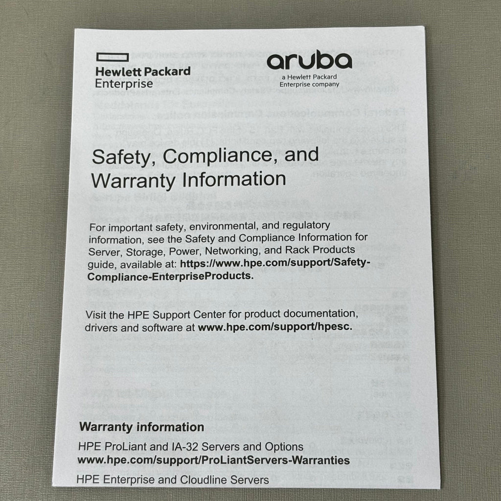 ARUBA HPE R8R47A Instant On 1430 16G Switch 16 ports (New Other) TW43L4803C