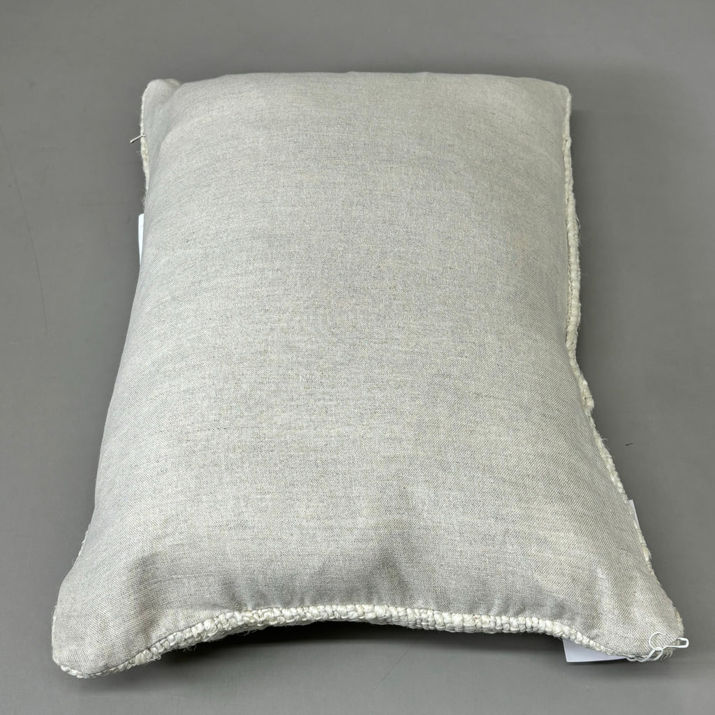 VILLA 14"x20" ST Halter Decorative Throw Pillow in Ivory