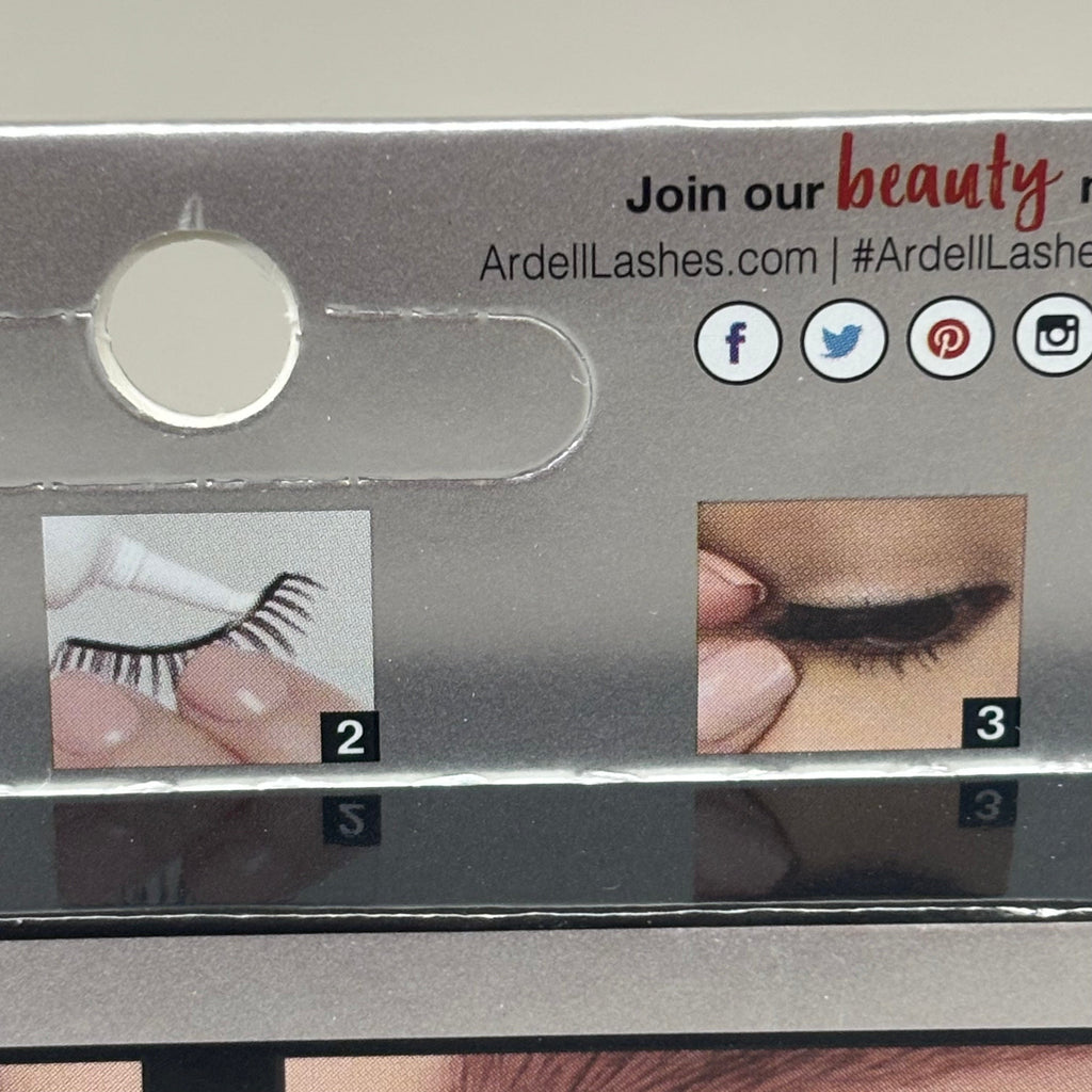 ARDELL (4 PACK, 1 PAIR EACH) 3D Fauxmink Multi-Dimensional Rounded Eyelashes 858