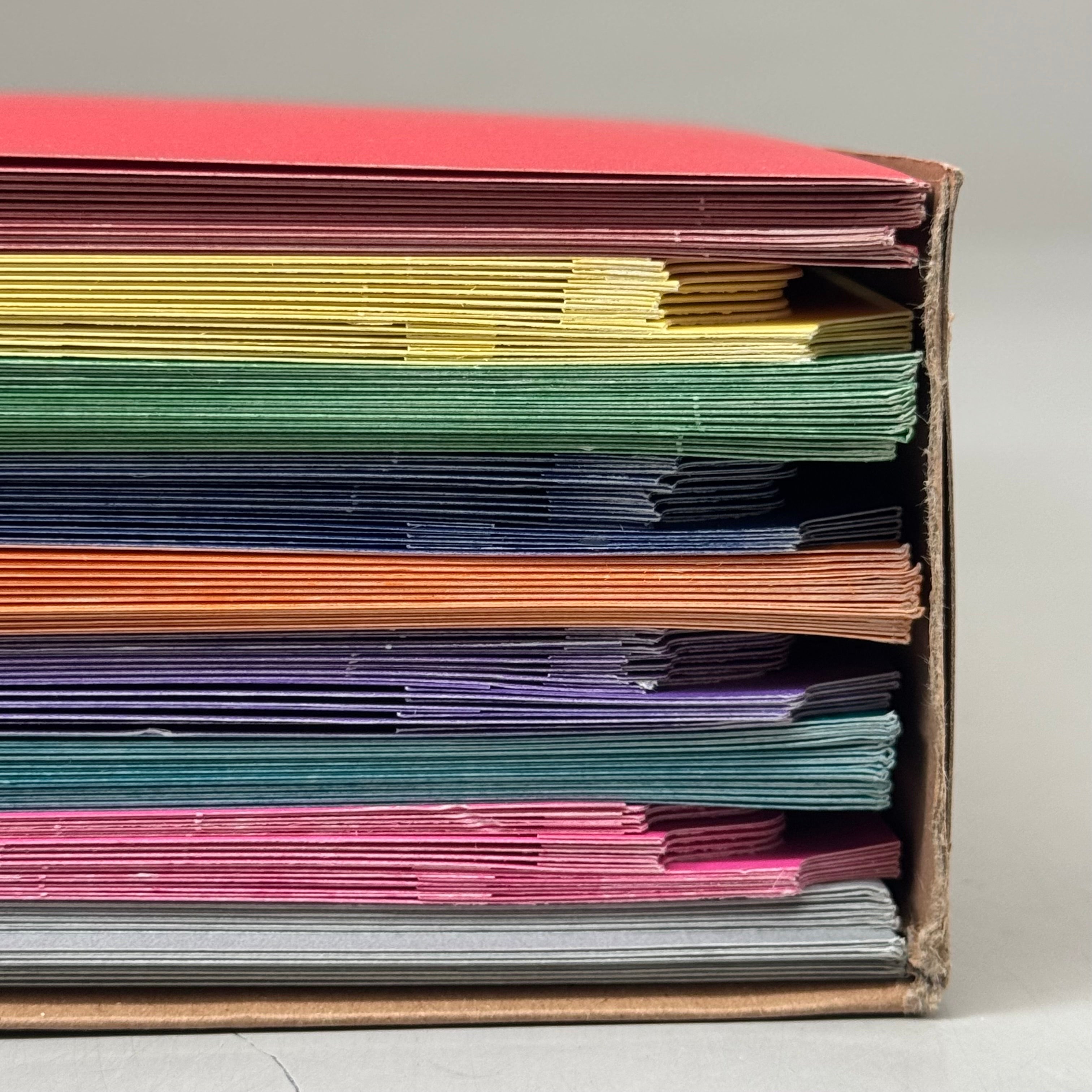 ZA@ STAPLES (100 PACK) 3-Tab Reinforced File Folders  Letter Size Assorted Colors