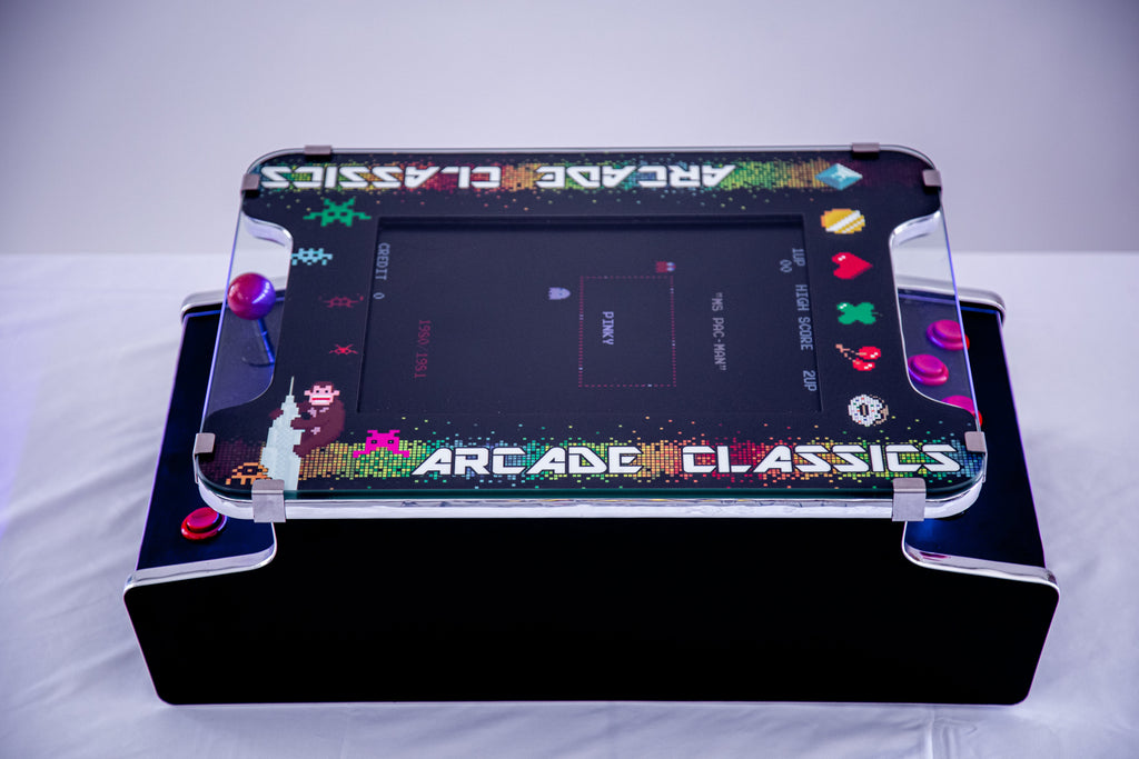 Mini Cocktail Table Arcade Game with 456 Classic and Golden Age Games!
