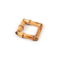 Square Bamboo Napkin Ring (Set of 4)