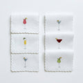Embroidered Cocktail Napkin (Set of 6)