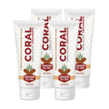 Coral Nano Silver Toothpaste Cinnamon Tea Tree (4oz) 4 Tubes