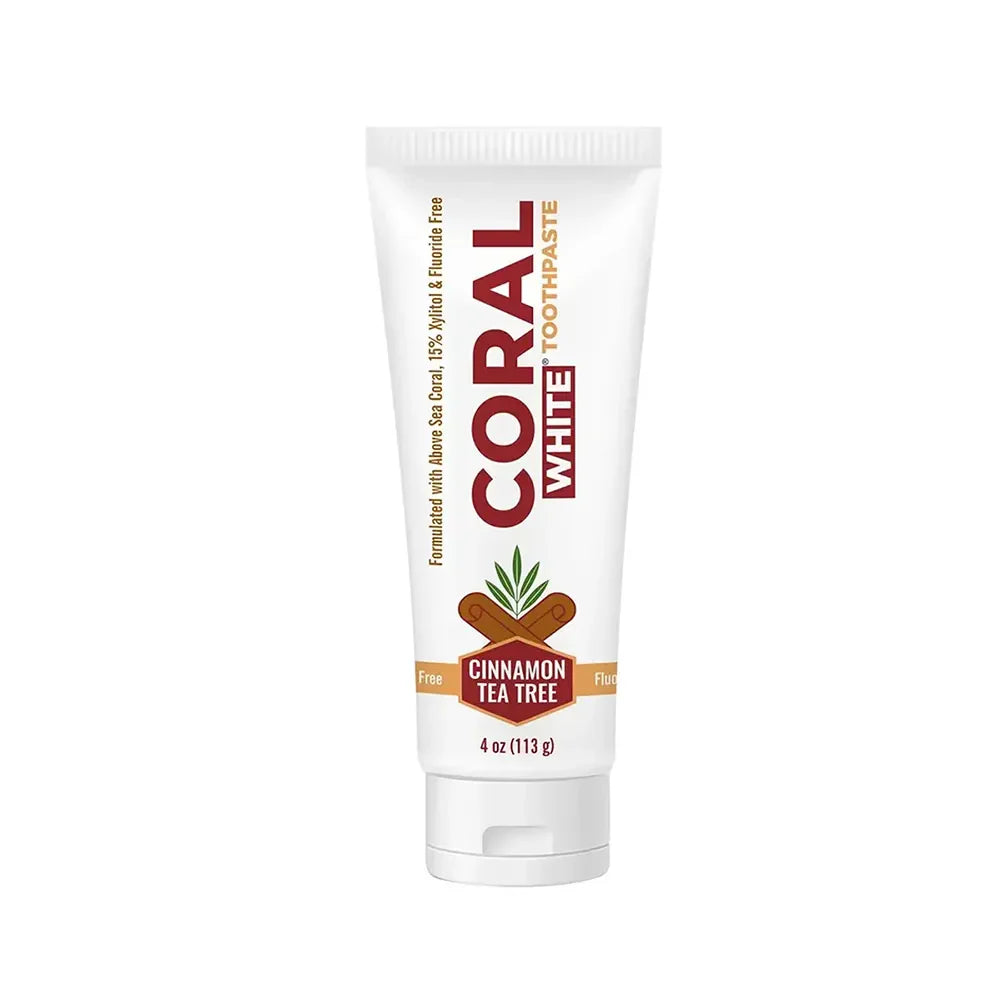 Fluoride Free Whitening Cinnamon Tea Tree Toothpaste with Xylitol