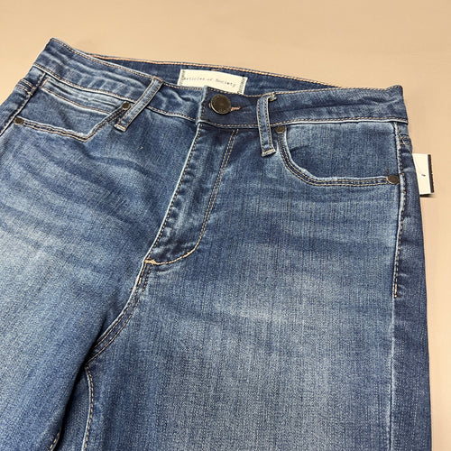 ARTICLES OF SOCIETY Pearl City Denim Jeans Women's Sz 25 Blue 4018PLV-712 (New)