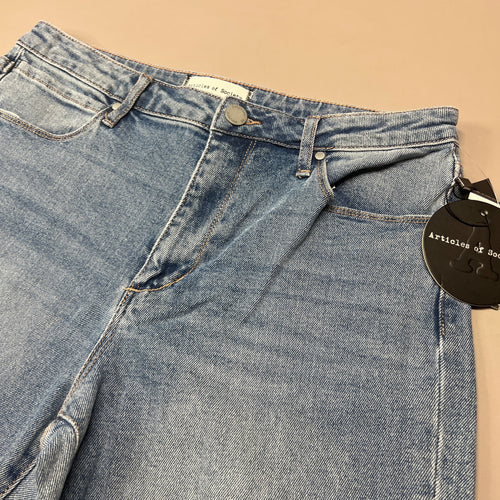 ARTICLES OF SOCIETY Orchidland Ripped Denim Jeans Women's Sz 27 Blue 4009TQ3-717 (New)