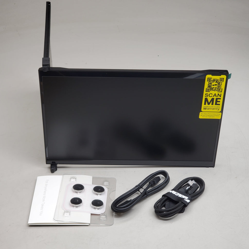 DUEX MAX DS 14.1” Portable Laptop Monitor - Black (Model 071503302014)
