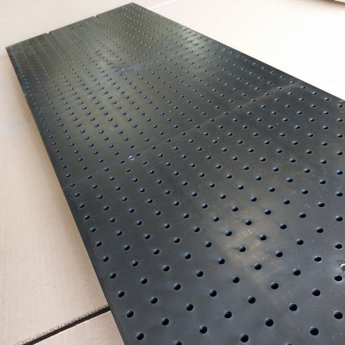 AZAR Black 2 Sided Pegboard Spinner Top 16"x60"x2"