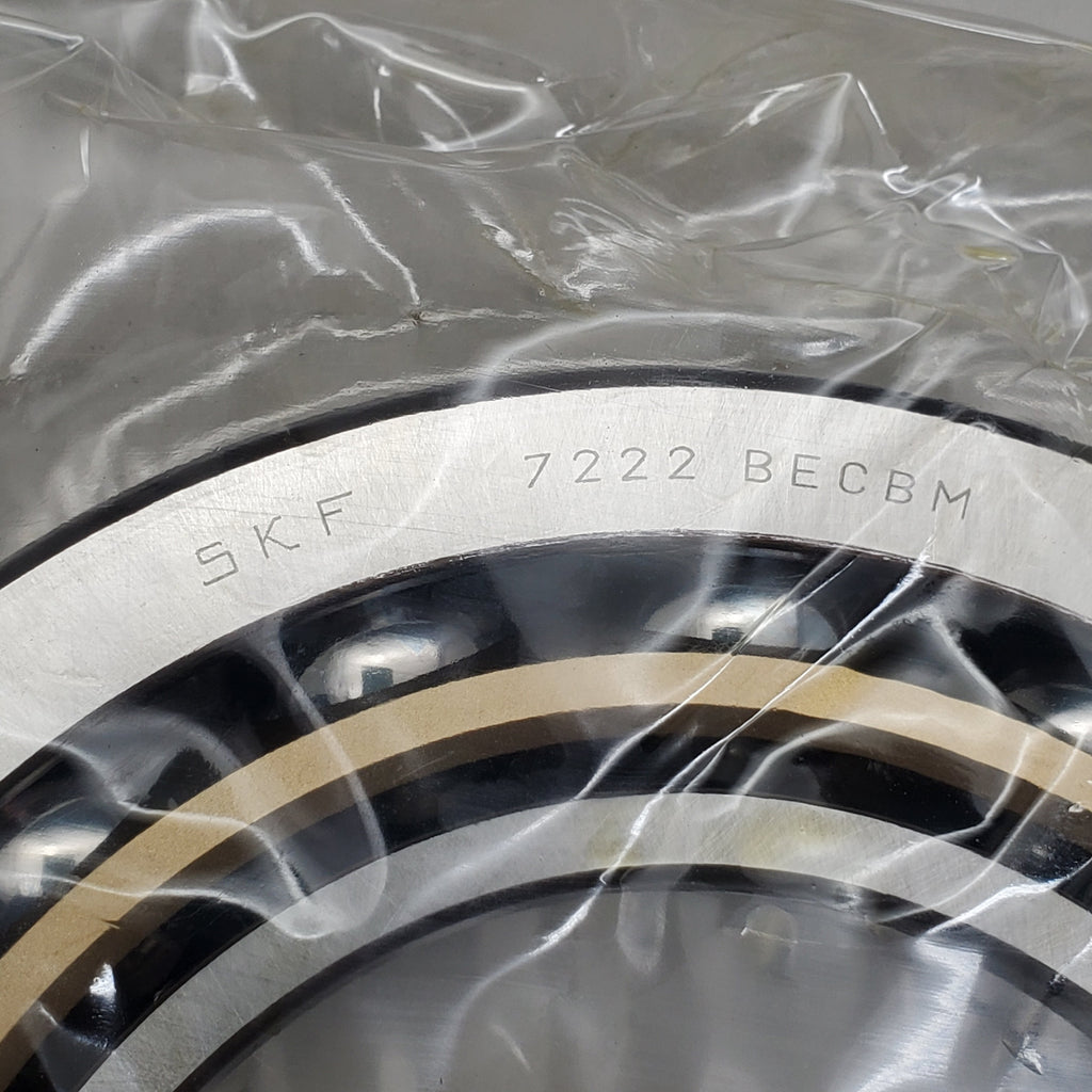 SKF BECBM Angular Contact Single Row Ball Bearing 110x200x38(mm) 7222